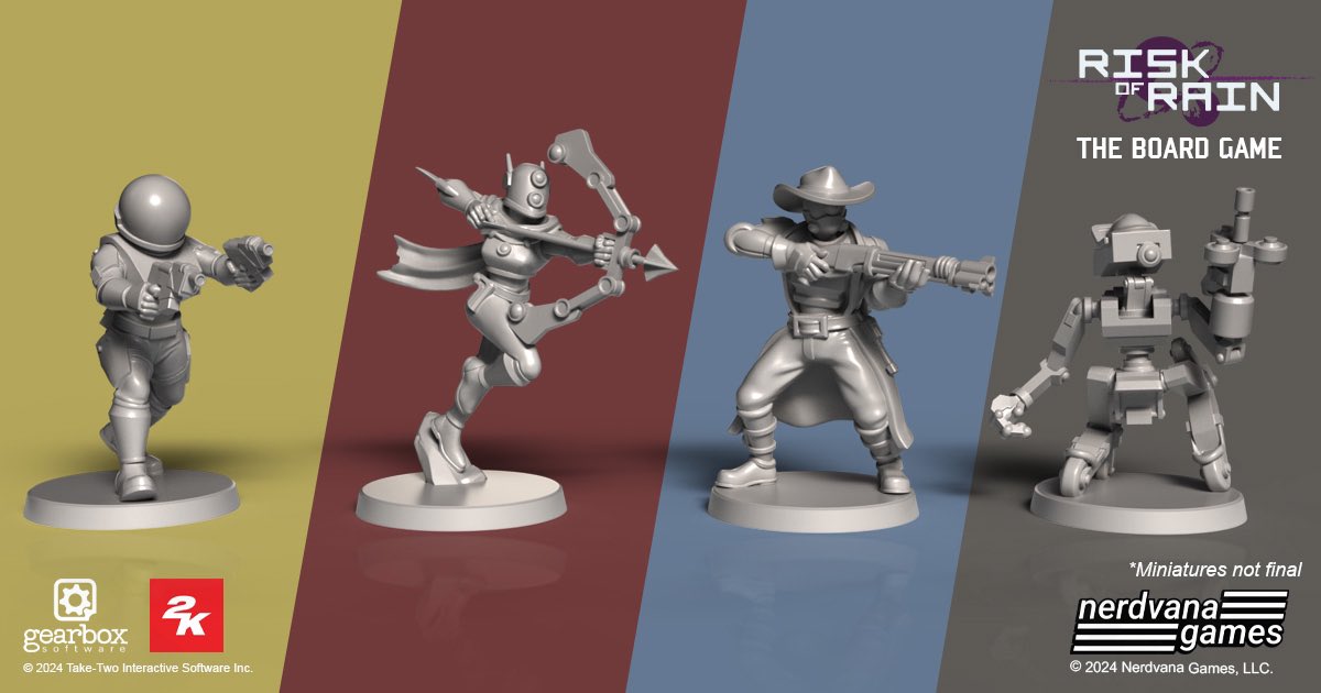 nerdvanagame's tweet photo. Rain, relics, and teamwork! Risk of Rain: The Board Game hits Kickstarter in 2025. 👀 Follow the Kickstarter here: https://t.co/7s0aDdwJwQ 🌩️ 

#RiskOfRain #BoardGame #TabletopGames https://t.co/GaJ99ELqsH
