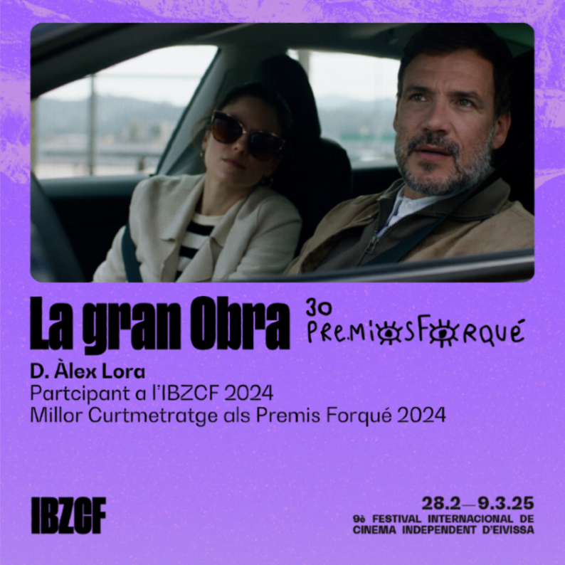 Gran notícia!

El curtmetratge "La gran obra", que va formar part de la Secció Oficial d’#IBZCF24, acaba de ser reconegut com a Millor Curtmetratge als Premis Forqué 2024🏆

Totalment merescut! Enhorabona a tot l’equip✨