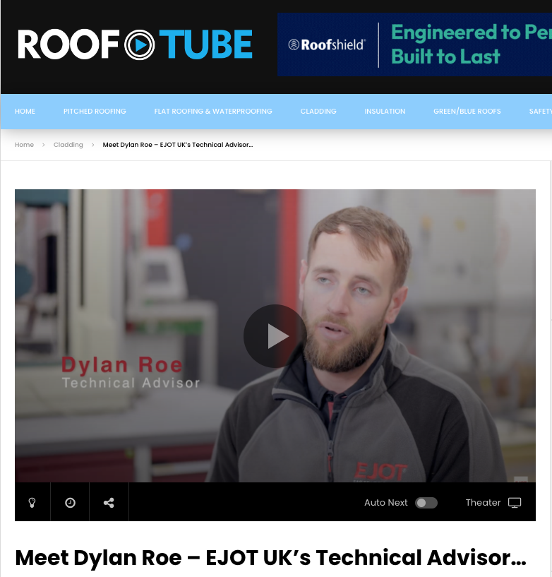 Total Contractor (@totcontractoruk) on Twitter photo "The top resource that we've got is knowledge" View the latest video from <a href="/EJOTUK_Building/">EJOT UK Construction</a> where Technical Advisor Dylan Roe discusses his role, the benefits of the Applitec Centre & its comprehensive range of equipment in supporting the supply chain: š¹ roof-tube.co.uk/meet-dylan-roe⦠"The top resource that we've got is knowledge" View the latest video from <a href="/EJOTUK_Building/">EJOT UK Construction</a> where Technical Advisor Dylan Roe discusses his role, the benefits of the Applitec Centre & its comprehensive range of equipment in supporting the supply chain: š¹ roof-tube.co.uk/meet-dylan-roeā¦