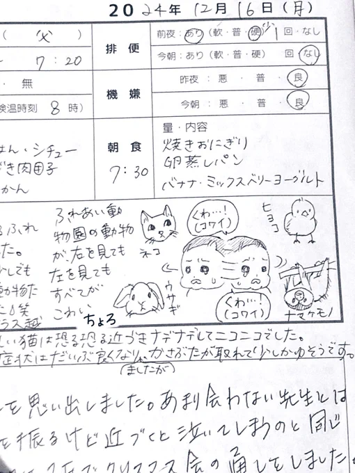 2024.12.16(mon)
1y6m02d

#連絡帳de育児記録
#育児日記 #育児絵日記 #育児イラスト
#1歳 #2023jun_baby
#ママ垢さんと繋がりたい 