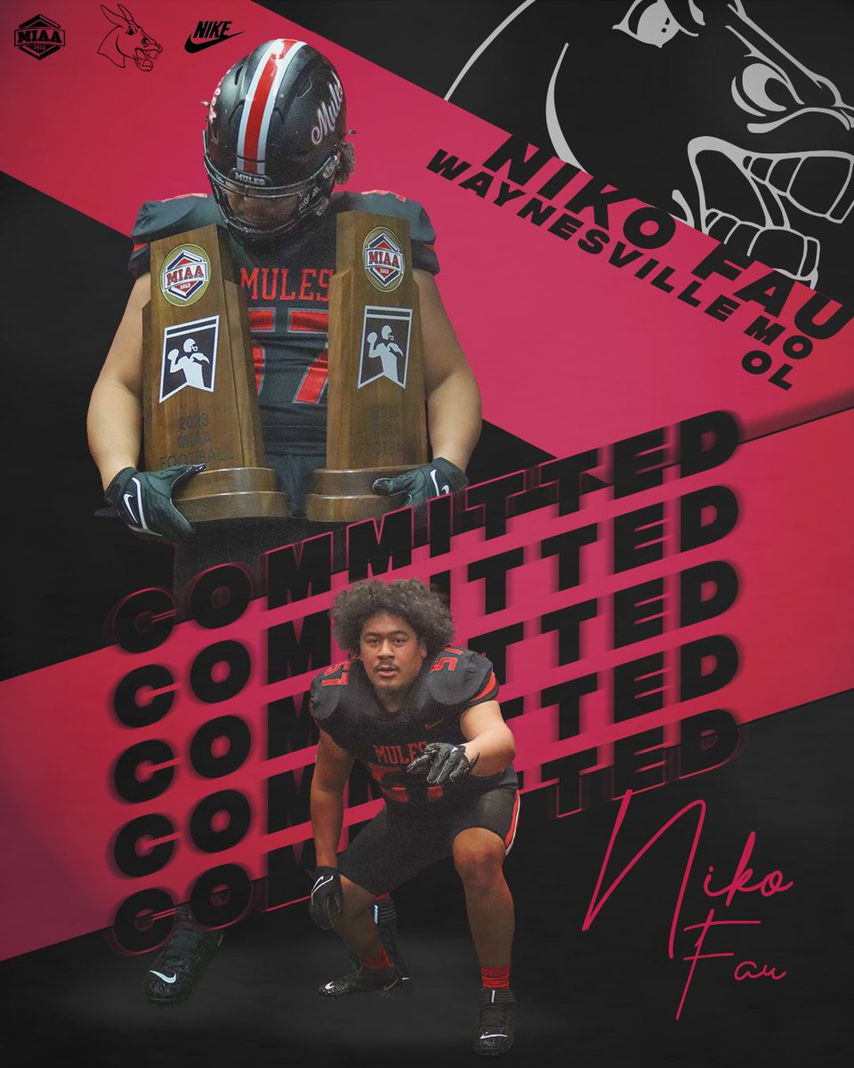 Excited to announce my commitment to the University of Central Missouri!!!!
<a href="/CoachHoltzclaw/">Joe Holtzclaw</a> <a href="/JoshLamberson/">Coach Lambo</a>