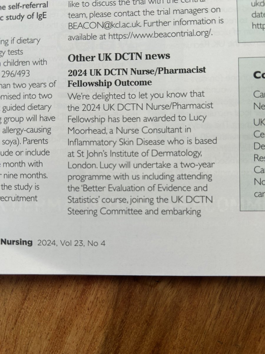 lucy moorhead (@lucyronda) on Twitter photo Delighted to be awarded the 2024 UK DCTN nurse fellowship - this will be invaluable to me on my research journey and I canāt
wait to get started in Jan! <a href="/GSTT_SpecAmbu/">GSTT_SpecAmbulatory</a> Delighted to be awarded the 2024 UK DCTN nurse fellowship - this will be invaluable to me on my research journey and I canāt
wait to get started in Jan! <a href="/GSTT_SpecAmbu/">GSTT_SpecAmbulatory</a>