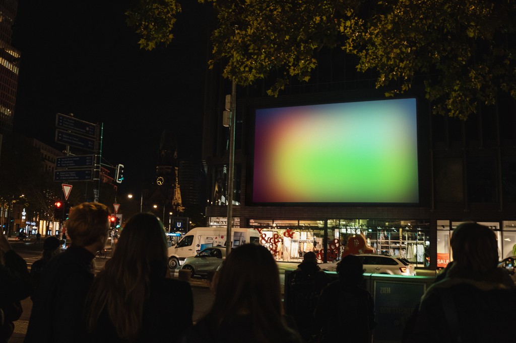 Commissioned by <a href="/circa__art/">CIRCA</a>, ‘Lifeworld’ takes inspiration from urban public spaces, such as Berlin, where it screens across Limes OOH in Kurfürstendamm until December 31st. Ph. Yanina Isla
Find out more olafureliasson.net/press/lifeworld