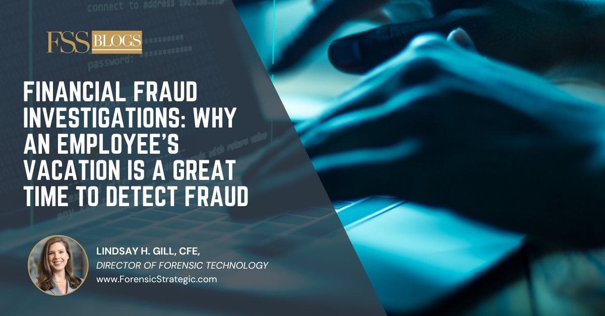 Vacation time isn’t just for recharging—it can help detect fraud. When employees step away, irregularities in workflows or finances may surface, revealing inefficiencies or vulnerabilities. Learn more here: bit.ly/4gCVORr

#FraudDetection #FraudPrevention