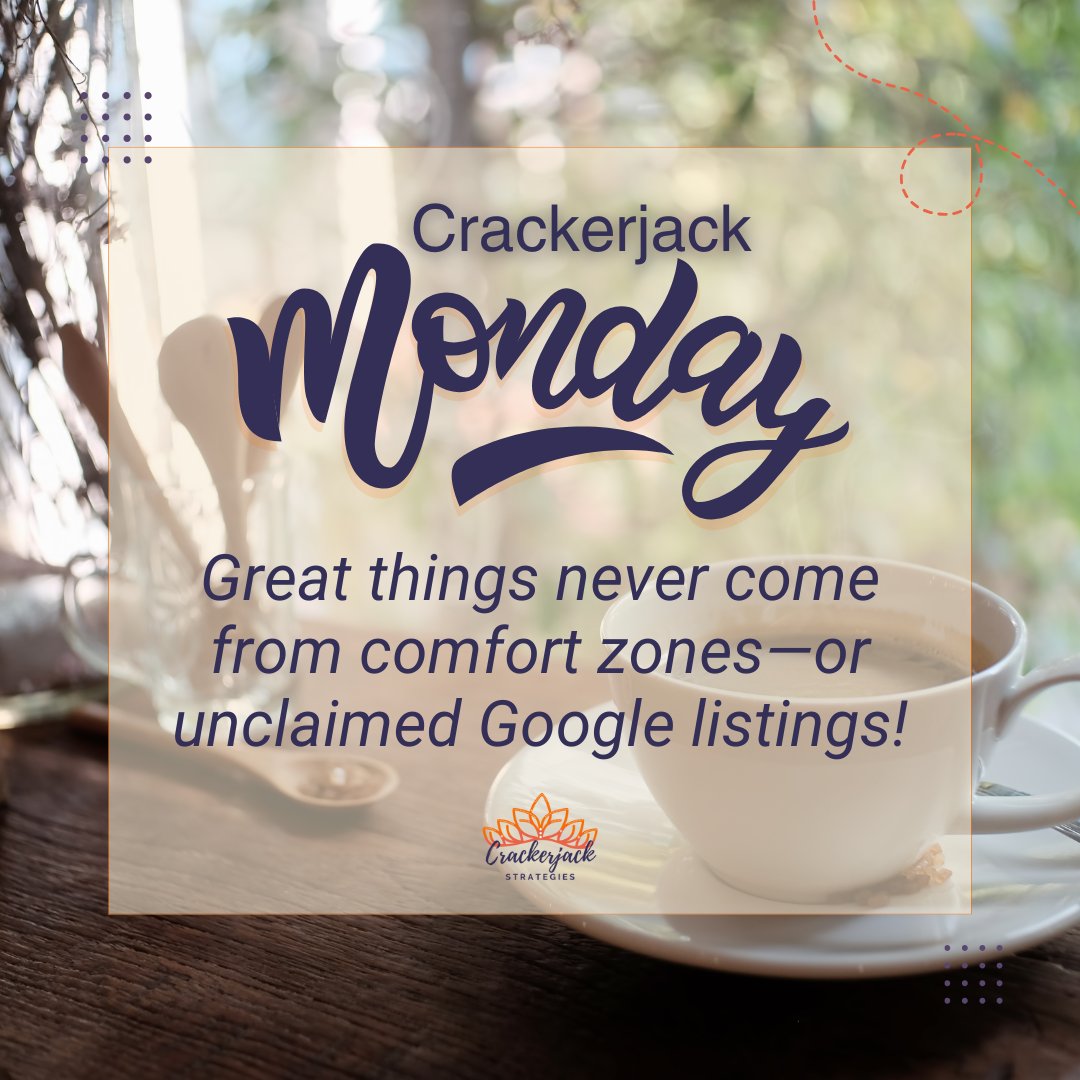 CrackerjackStr's tweet image. 🌟With personalized, easy-to-understand strategies, we&apos;ll boost your online presence and grow your business organically.

Let’s build something amazing together! 📈

#CrackerjackStrategies #SmallBusinessGrowth #WomenOwned #VeteranOwned
