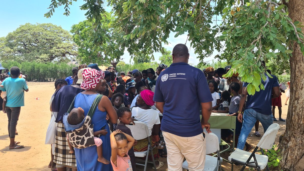 UN join field mission. Shared efforts for common goals. In Kavango West