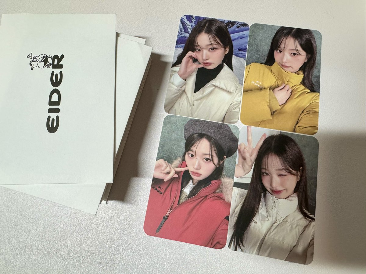 lyj_9's tweet photo. 아이더 장원영 eider wonyoung 포토카드 포카 photocard poca sell 양도 판매

UNOPENED ON HAND

1 SET=2.3

재고 마지막 3세트 남음 

인증 가능 https://t.co/qrcXT0hd2K