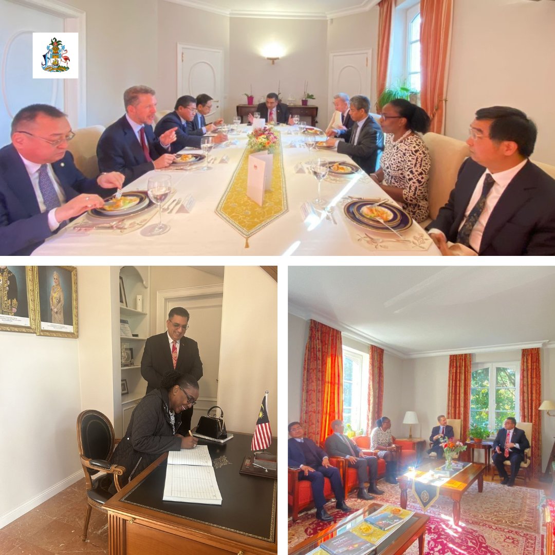 bahembassybe's tweet photo. Malaysia Hosts Networking Lunch to Foster Diplomatic Dialogue in Brussels

Read full article (link in bio): https://t.co/d2ASxJVIfQ

#Malaysia #Diplomacy #NetworkingLunch #InternationalRelations #AuthenticCuisine #MalaysianCulture #GlobalPartnerships #CulturalExchange https://t.co/Cqekxkpdd5