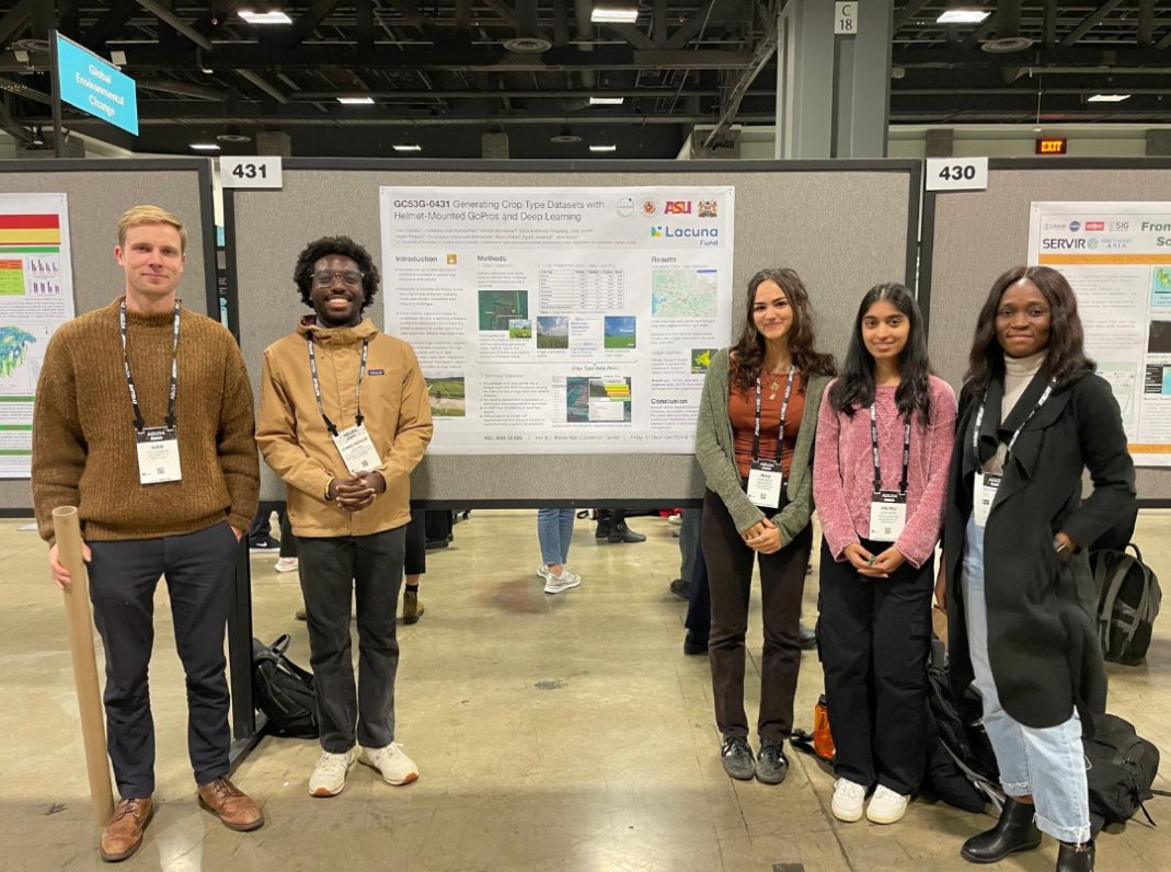 Department of Geographical Sciences (@umdgeography) on Twitter photo The <a href="/ASU/">Arizona State University</a> 's <a href="/hannah_kerner/">Hannah Kerner</a> Lab + <a href="/CLNakalembe/">Dr. Catherine Nakalembe</a> 's team showcasing lessons learned from mounting GoPros on motorcycle 🏍️ helmets to gather crop type labels for ML 🌍🤖📷 🌾 The <a href="/ASU/">Arizona State University</a> 's <a href="/hannah_kerner/">Hannah Kerner</a> Lab + <a href="/CLNakalembe/">Dr. Catherine Nakalembe</a> 's team showcasing lessons learned from mounting GoPros on motorcycle 🏍️ helmets to gather crop type labels for ML 🌍🤖📷 🌾