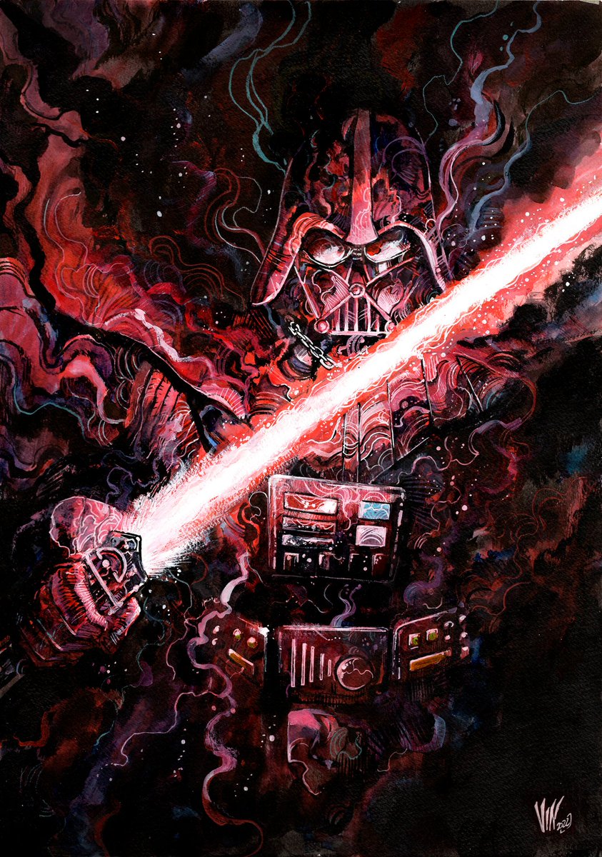 Darth Vader illustration from 2022!

 #starwars #illustration
