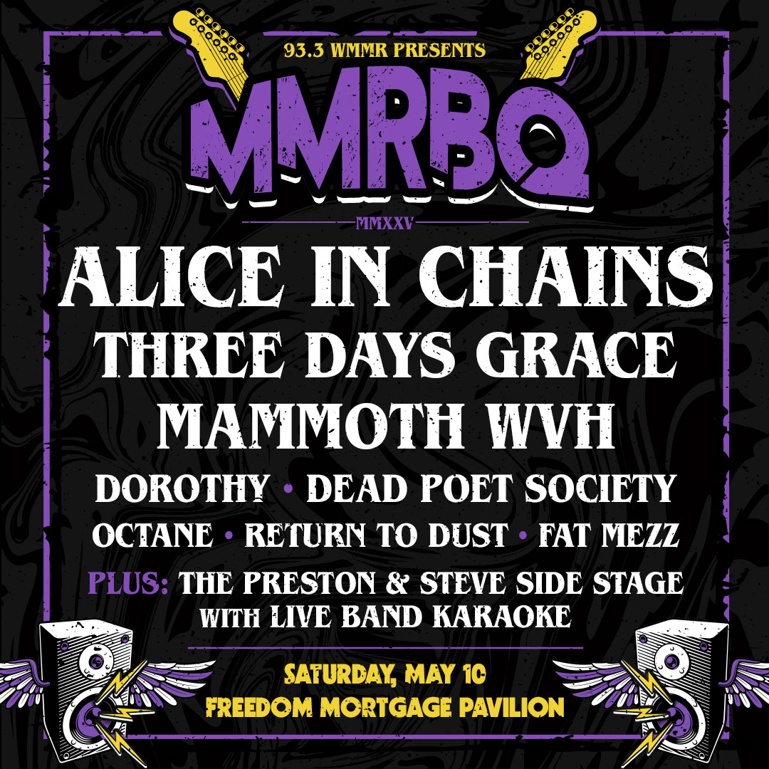 PHILLY &amp; NJ! Three Days Grace will be performing at <a href="/933WMMR/">93.3 WMMR</a>'s MMR*B*Q 2025 on Saturday, May 10! Tickets available this Friday 🤘 threedaysgrace.com/93-3-wmmrs-mmr… #MMRBQ