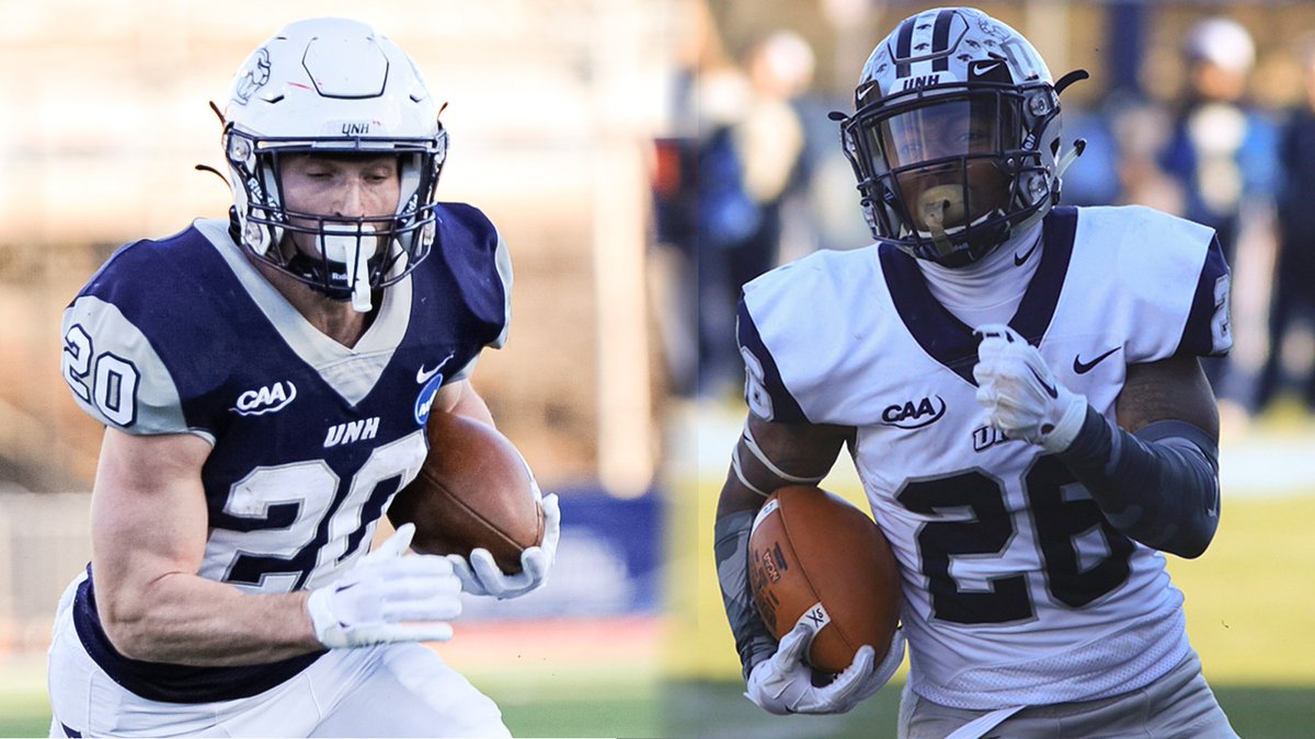 New Hampshire Football (@unh_football) on Twitter photo Dylan Laube and Carlos Washington, Jr. go head-to-head in tonight's <a href="/NFL/">NFL</a> Monday Night Football game between the <a href="/Raiders/">Las Vegas Raiders</a> and <a href="/AtlantaFalcons/">Atlanta Falcons</a> on <a href="/espn/">ESPN</a> at 8:30 PM Eastern.
In our 2021 backfield, the duo combined for 2,042 all-purpose yards and seven TDs.
#CAT25TRONG #BuiltEachDay Dylan Laube and Carlos Washington, Jr. go head-to-head in tonight's <a href="/NFL/">NFL</a> Monday Night Football game between the <a href="/Raiders/">Las Vegas Raiders</a> and <a href="/AtlantaFalcons/">Atlanta Falcons</a> on <a href="/espn/">ESPN</a> at 8:30 PM Eastern.
In our 2021 backfield, the duo combined for 2,042 all-purpose yards and seven TDs.
#CAT25TRONG #BuiltEachDay