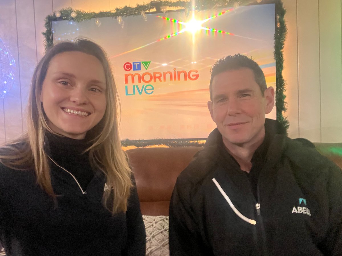 Shoutout to Liz &amp; Jeff from our Ottawa branch for presenting a cheque to the Ottawa Food Bank on CTV’s Holiday Helpers! Supporting 112 local agencies, they grow &amp; distribute fresh food. Proud to help such a important cause! #CommunitySupport #OttawaFoodBank #12AbellDays
