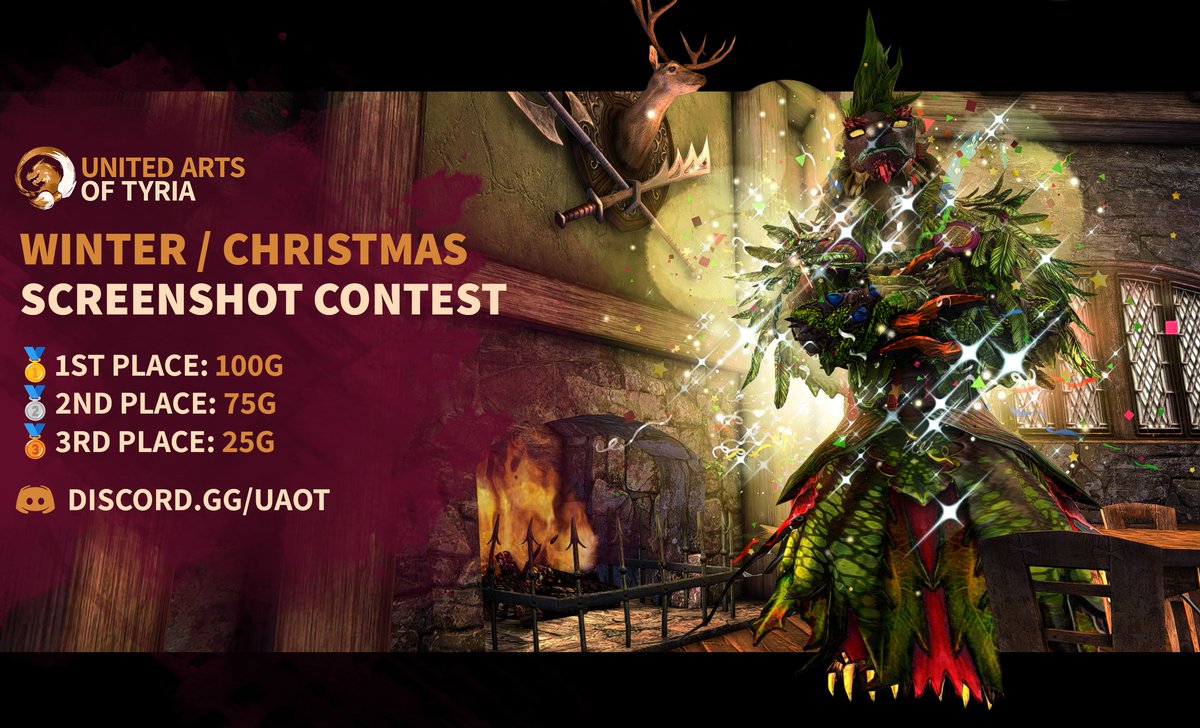 We are running another Screenshot contest on our Discord Server!📸 The general theme is Winter / Christmas. The community will be voting for their favorite. Good luck!🍀