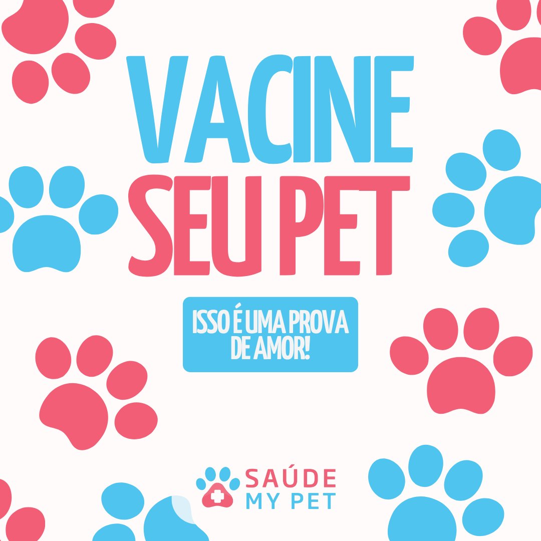 saudemypet's tweet photo. Vacinação é cuidado e amor! 💉🐾

Proteger seu pet contra doenças como cinomose e parvovirose é garantir uma vida longa e feliz ao seu lado.

Com o SaúdeMyPet, seu amigo tem vacinação completa e acompanhamento especializado. Porque amor é cuidar! 💖

#SaúdeMyPet https://t.co/P34n7OE1kp