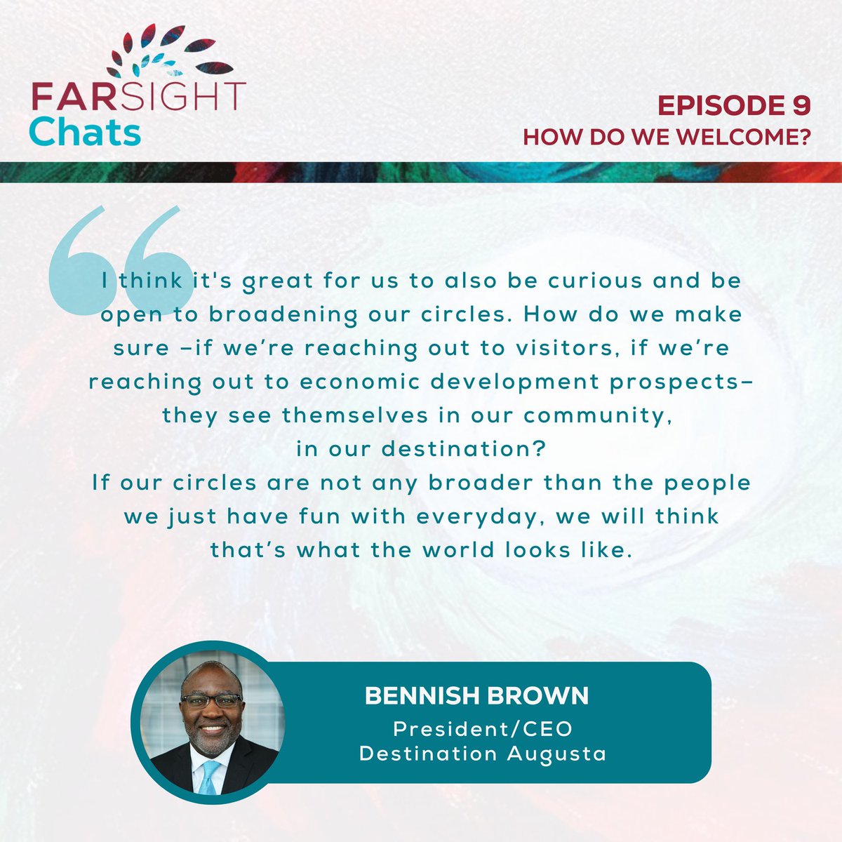 gofarsight's tweet photo. 🎙 EP 9 - HOW DO WE WELCOME? 🎙

Host @farahbala in conversation with  @bennishbrown @roniweiss Timothy Bush, Natalie Copeland

EP LINK https://t.co/Lz6ze8O1Eo https://t.co/rLKkmYO64j