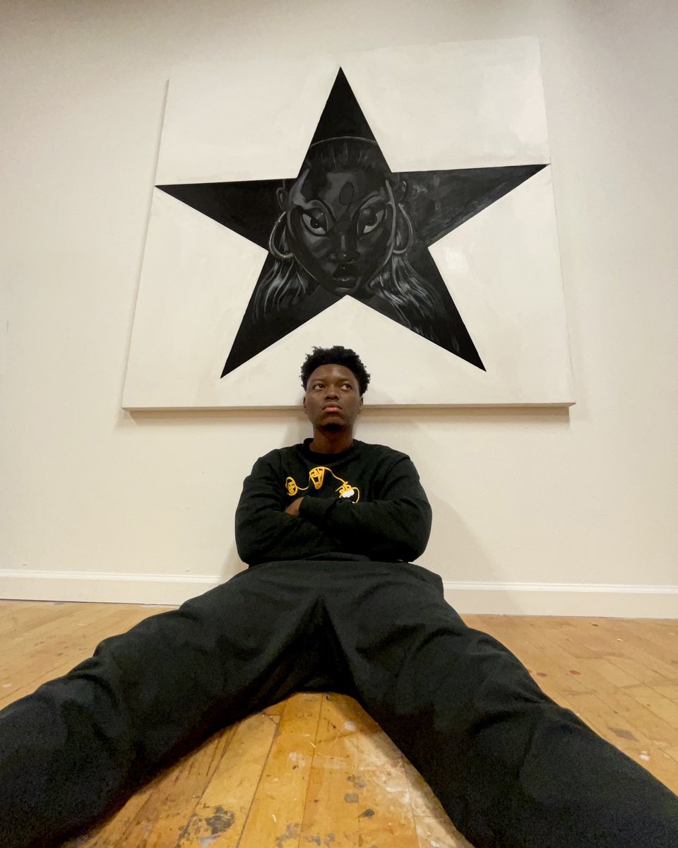 dimithryv's tweet photo. “I’m Gonna Be a Star” 
Acrylic on canvas https://t.co/MgbxCVHvzW
