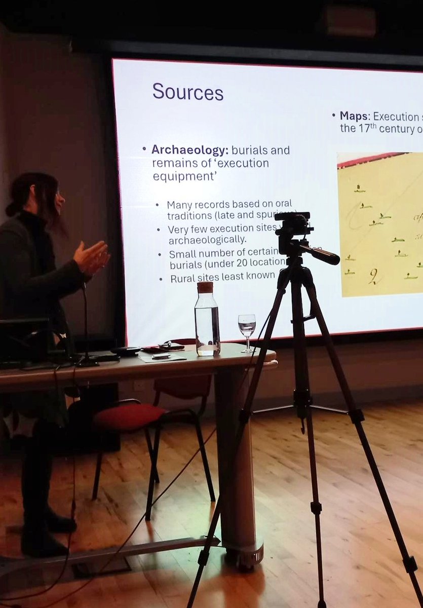 INS_UHI's tweet photo. Finishing off an amazing day of seminars at Viking and Early Medieval Studies launch @UHIPerth_ , Professor Alex Sanmark @ThinkUHI explores Execution Sites in Medieval Sweden

#UHIVEMS #research #Vikings https://t.co/vHGOGhcOqU