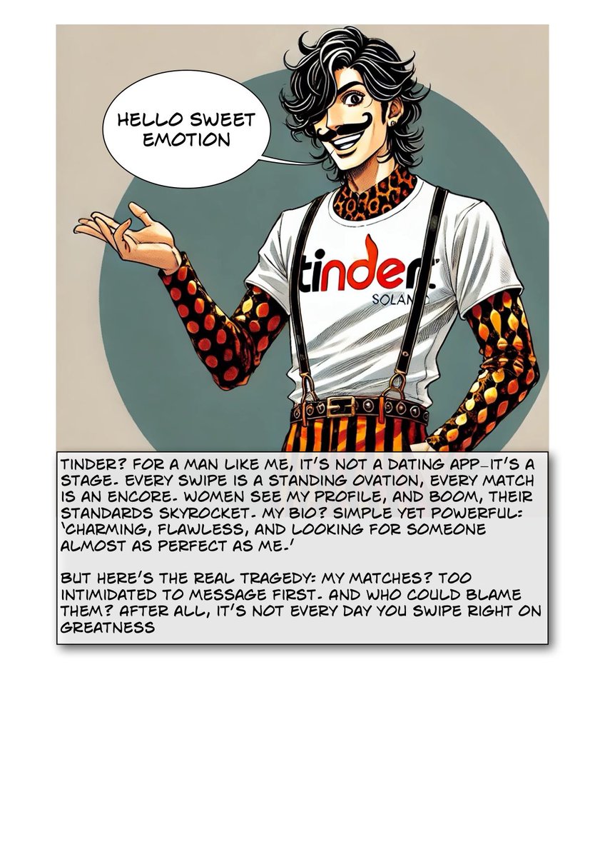 mangaizone's tweet photo. Dante and Tinder
#PlAIboys #Humor #Comics #MangaStyle #AIHumor #FlamboyantStyle #NarcissisticHumor #BDHumoristique #BandeDessinee #MangaComics #DigitalComics #ArtificialIntelligence #AIArt #HumorAndAI #FailWithStyle #MachoFails #EgoGoneWild https://t.co/Mw06a8mVsj