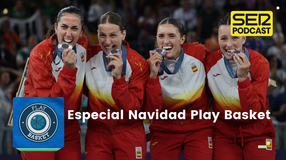 🏀 ¡<a href="/PlayBasketSER/">Play Basket</a> con <a href="/PacojoSER/">Pacojo</a>!

🎅🔂 16x10 → ESPECIAL DE NAVIDAD
🥈👋 El 3x3 hace historia: protagonistas del año <a href="/sygueravide13/">Sandra Ygueravide</a> y <a href="/vegagimeno/">Vega Gimeno</a>
🍫🎙️ Turrón y tertulia con <a href="/SAISO1/">XAVIER SAISO GARCIA</a> <a href="/LaloAlzueta/">Lalo Alzueta</a> <a href="/faust_saez/">Faustino Sáez</a> <a href="/RicardoGlezAS/">Ricardo González</a> y <a href="/Tala_Radio/">M.M. TALAVERA</a> 

🟡 #SERPodcast 🔗 linktr.ee/PlayBasket