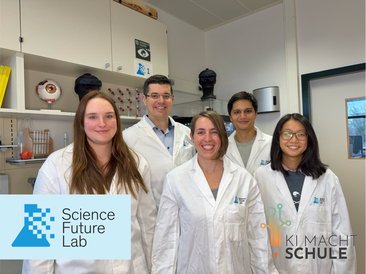 +++Kick-off der Kooperation des Science Future Labs &amp; KI macht Schule+++

Zusammen mit dem Lehr-Lern-Schülerlabor 🧑‍🔬 Science Future Lab bieten wir zukünftig spannende Kurse zur Zukunftstechnologie KI im Raum Bodensee an. Jetzt (ki-macht-schule.de/book.html) Kurs anfragen!