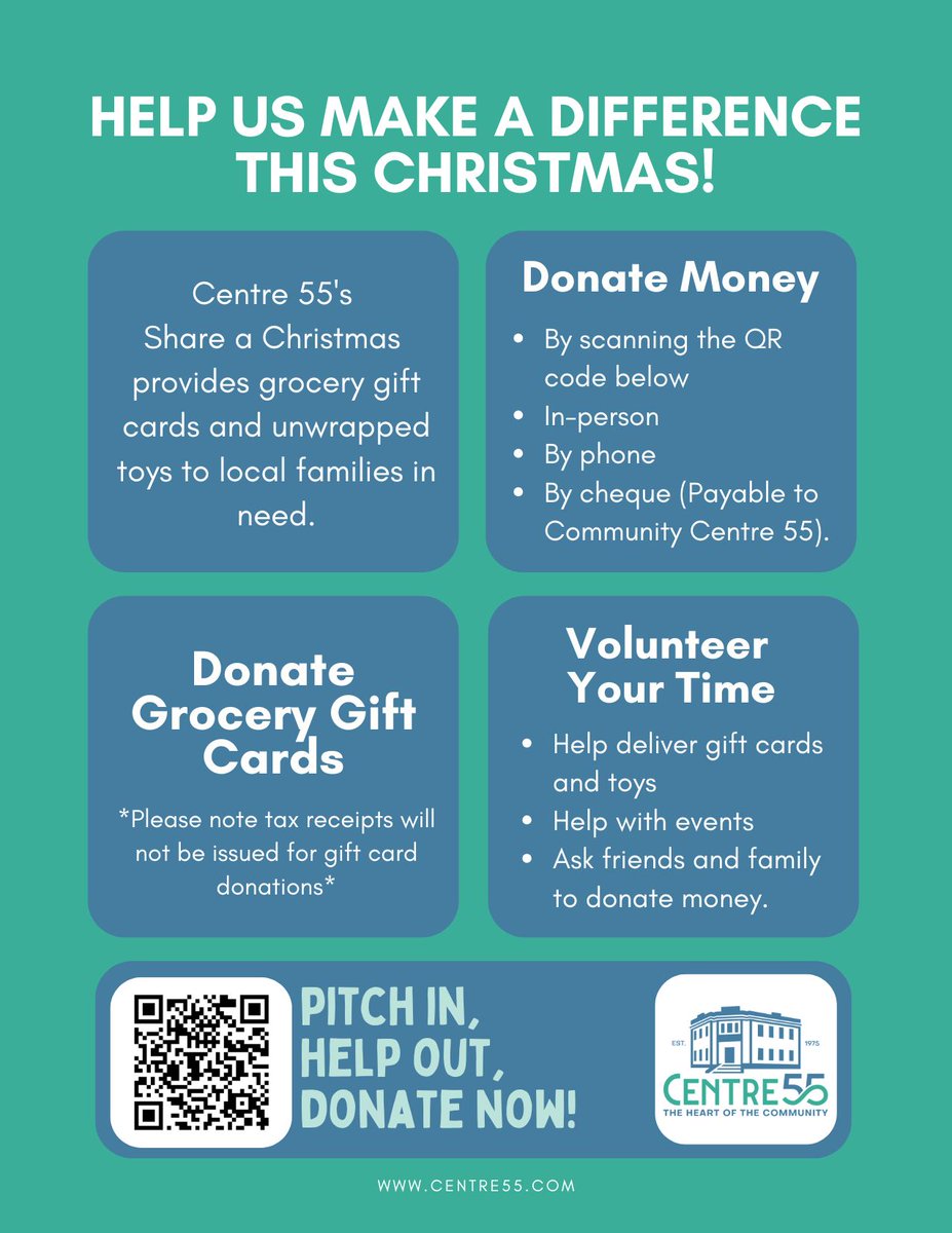 We’re in the final stretch of our Share a Christmas program, and your help is needed now more than ever! With your support, we can bring joy and relief to local families in need this holiday season. If you’ve already contributed, thank you for your incredible generosity!