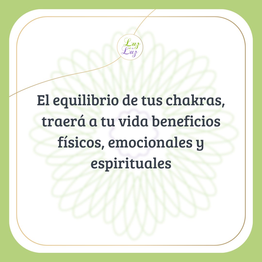 luzdetuluz's tweet photo. El equilibrio de nuestros 7 chakras tiene un impacto directo en nuestra vida, cada uno de ella se desalinea por situaciones que a veces están fuera de nuestras manos 👎🏻

Protege tu energía ✨ es lo más sagrado que tienes.

#AbrilMéndez #LuzdetuLuz #Sanatualma https://t.co/N97LNSszNd