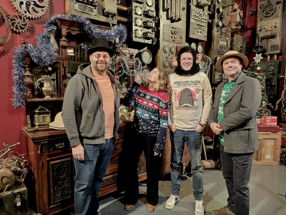 🔐 We had great fun at Locked In A Room Bristol for our Christmas do! As a virtual agency being locked in together for an hour was a novel twist. With some code-cracking teamwork, we escaped with 4 minutes to spare! Cheers &amp; Merry Christmas, everyone!🥂 #ChristmasParty #TeamWork