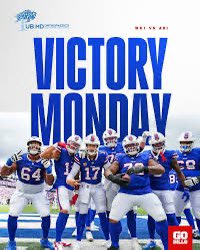 JocelynPlouffe's tweet photo. This one feels good!!! Have a great week #BillsMafia the Pats are next!! #GoBill https://t.co/z1UxnL8HBp