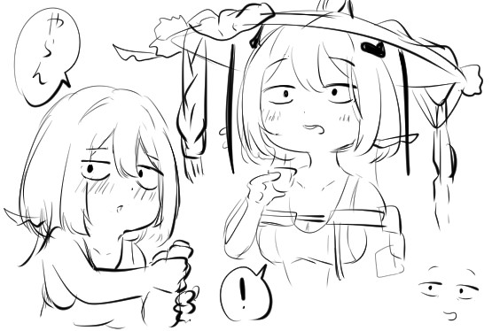 しおさわらさんが描いていた紅蓮大好き 