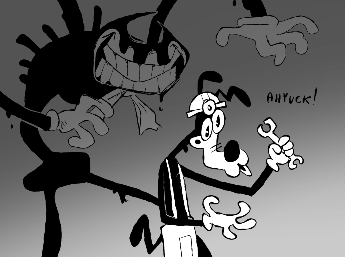 DictatorTrex's tweet photo. urghghfsxc what whuh #bendylonewolf https://t.co/617ju1MXF7