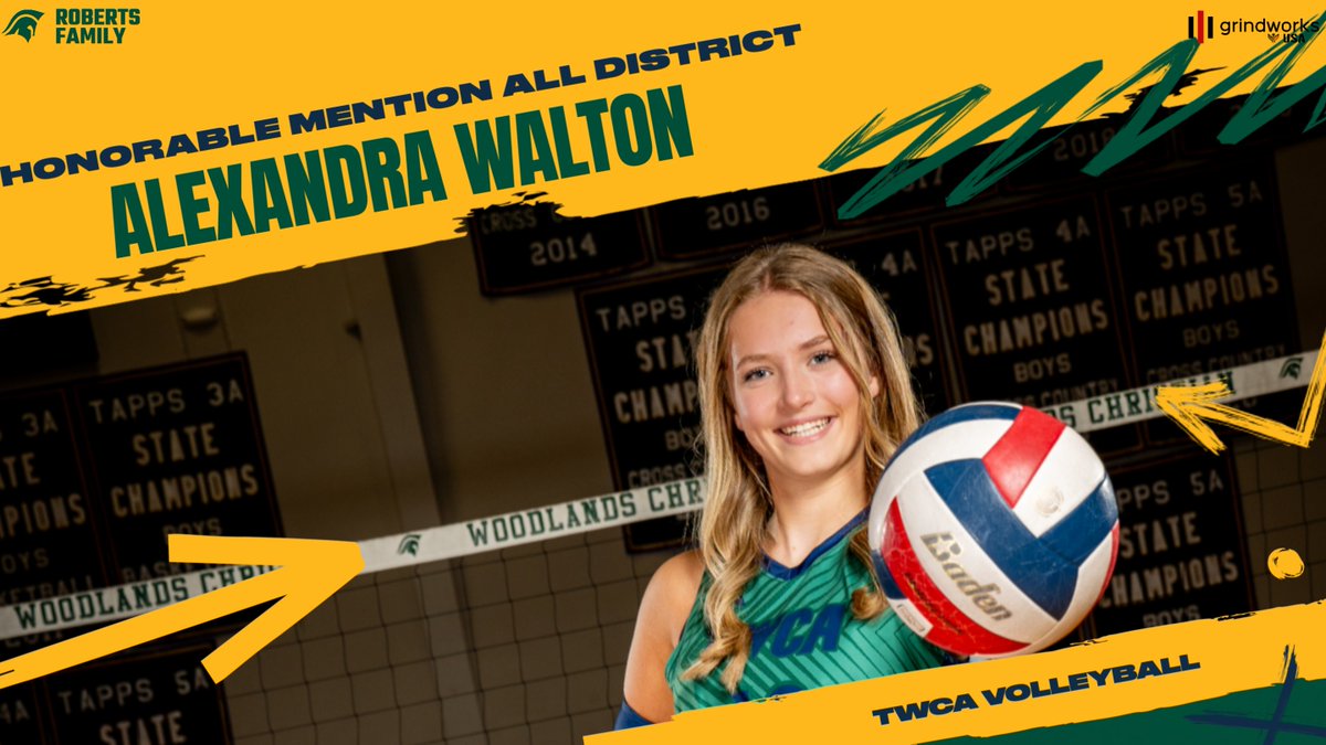 🏐 A huge congratulations to our amazing volleyball players for earning All-Season accolades! Your hard work, teamwork, and grace on the court have made us so proud. 💖🏆💚 #WarriorStrong #TWCAVolleyball