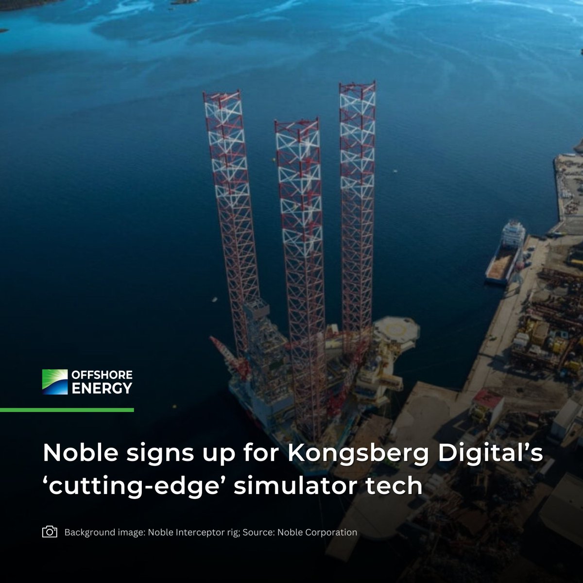 offshoreenergyt's tweet photo. Noble is bent on enhancing its operational #safety and #performance with #simulator #technology for #dynamicpositioning #training and analysis, which will be provided by Kongsberg Digital. 
𝐅𝐮𝐥𝐥 𝐬𝐭𝐨𝐫𝐲 ➡️ https://t.co/jm58BJpyL4 
#oilgas #offshoredrilling #rig #oilandgas https://t.co/MnVKy9gWUg