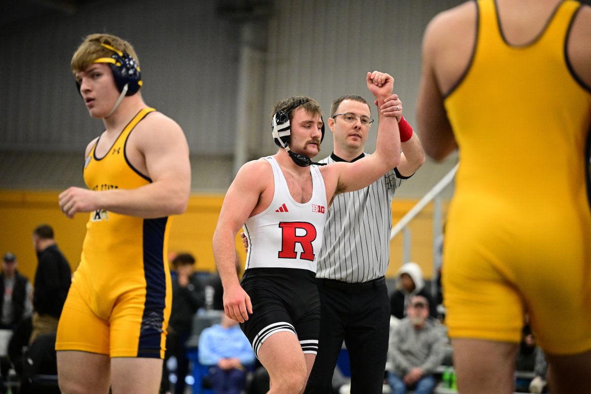 RUWrestling's tweet photo. Can we talk about this guy for a minute?

Brian Soldano has registered pins in his last five matches, including two up a weight at 197 🤯

He leads the team with eight falls this season.

#RelentlessPursuit | #GoRU https://t.co/f4cWEmvxwM