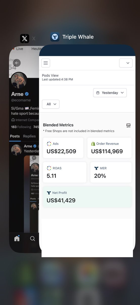 Ecom is easy! Take a hoodie, slap a Nike logo on it, scale it to a 17 ROAS. Easy money!

Just kidding… Focus on building a real, long-term e-com brand.

Got questions? Follow me, like, RT, and ask below
