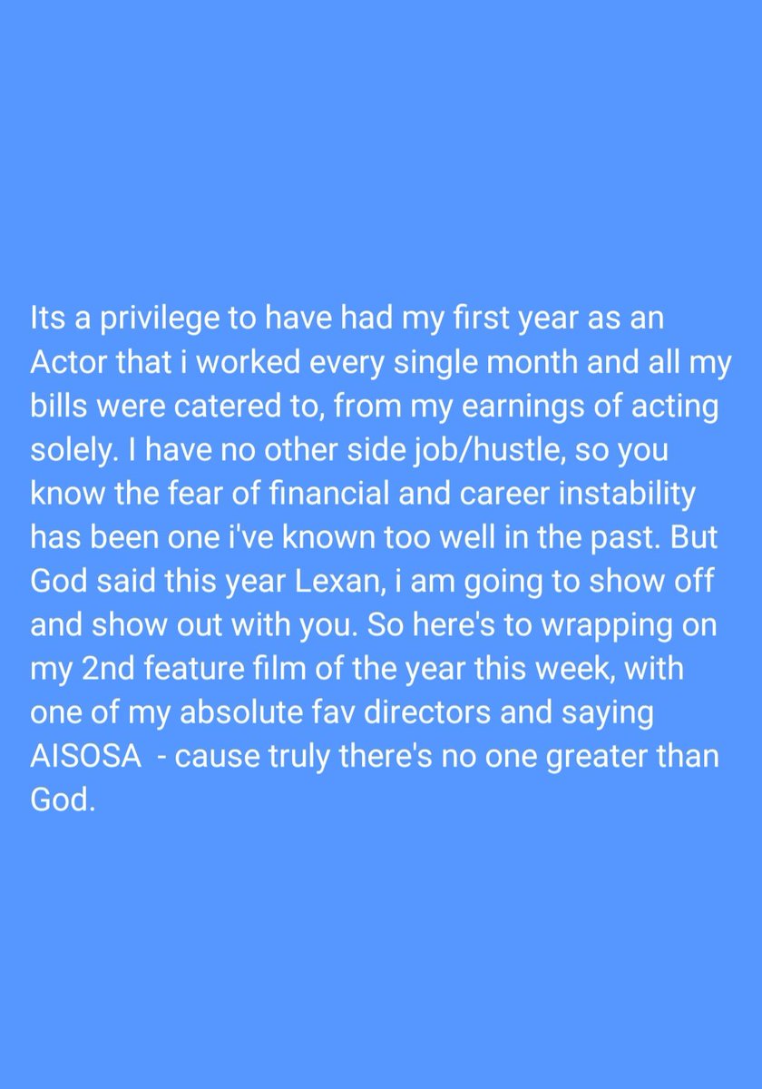 LexanPeters's tweet photo. Lord, i am grateful ๐ #lexanpeters #actor #Rememberthisname https://t.co/f9ahZDqw5i