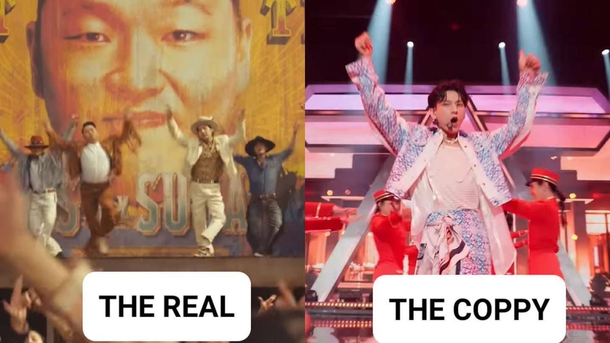 Ok2n22's tweet photo. MV "Chẳng thể nhắm mắt" of Gemi Hùng Huỳnh has coppied Standing Next To You of JUNGKOOK BTS from concept MV, the content of MV and the melody of the song

@BIGHIT_MUSIC @HYBEOFFICIALtwt @bts_bighit https://t.co/SRgLx4HSHz