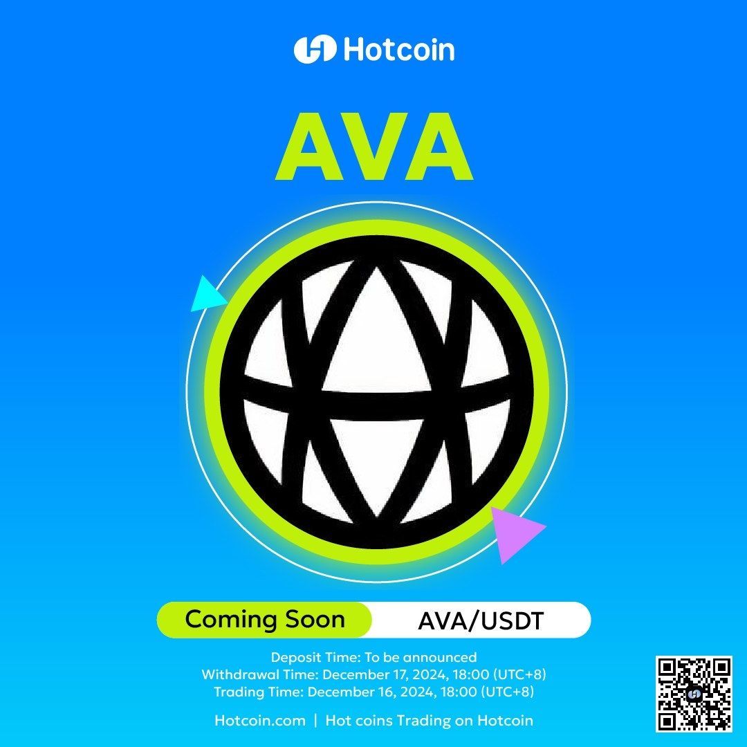 🚀 $AVA @AVAFoundation spot trading will go live on Hotcoin soon 📅 Travala  is a hotel and flight booking platform that supports both cryptocurrency  and traditional payment methods. ✓ Trading Pair: AVA /