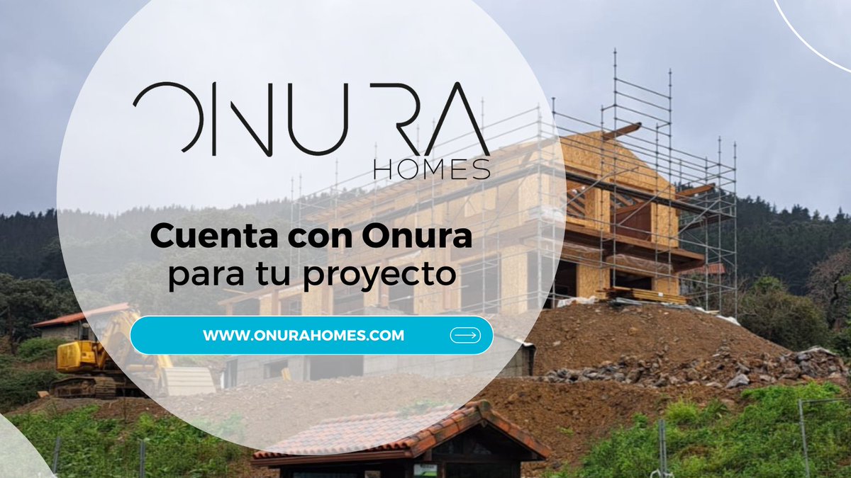 🏡 Cuenta con #Onura para tu proyecto 🌟
En 2025 aún tenemos disponibilidad para nuevos proyectos. Nos encantaría ser tus compañeros de viaje y ayudarte a construir la vivienda que siempre has imaginado. 
🚀¡Hablemos y hagámoslo realidad juntos! 💬
onurahomes.com