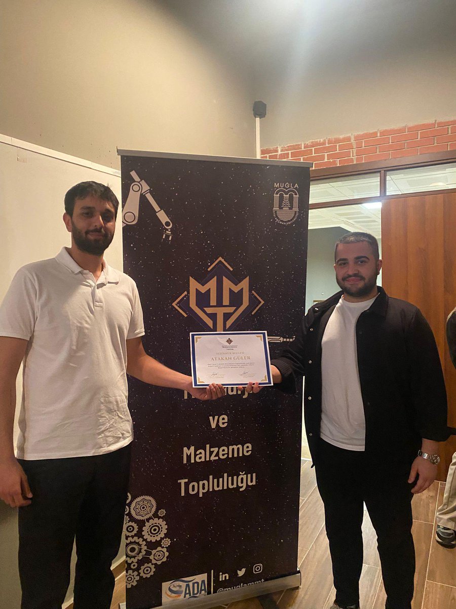 muglammt's tweet image. ✨MMT Talks mezun etkinliğimizi gerçekleştirdik. Katkıları ve bilgilendirici sunumu için okulumuzun değerli mezunlarından Atakan Güler’e teşekkür ederiz.

#mmt #mmtalks