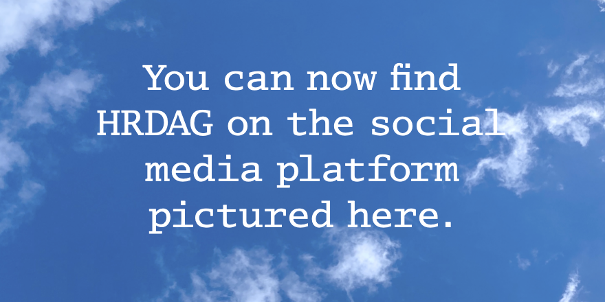 HRDAG (@hrdag) on Twitter photo 