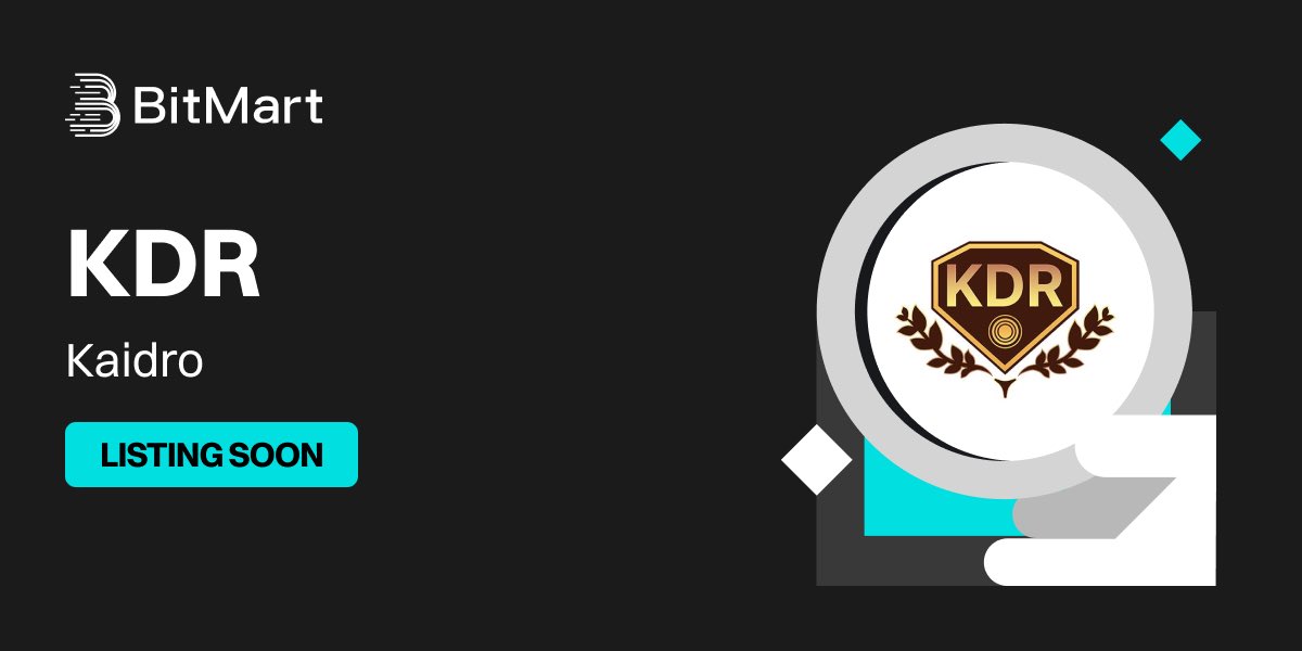 BitMartExchange's tweet image. 🌟 Upcoming New Listing 🌟

🤩 #BitMart will list $KDR @kaidrochronicle soon!

Keep an eye on our socials for further announcements.

Share in the comments what you like about this project 👇