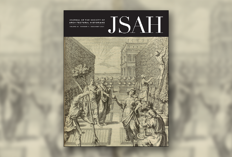 SAH1365's tweet photo. The December issue of JSAH is now available. Inside you'll find: Articles by Anatole Tchikine, Ana Šverko, Annabel Jane Wharton. Yasmina El Chami, and Fiona Smyth, as well as book reviews, exhibitions, and multimedia pieces.  

https://t.co/4bZI4WYErK https://t.co/Rg5KROYjrR