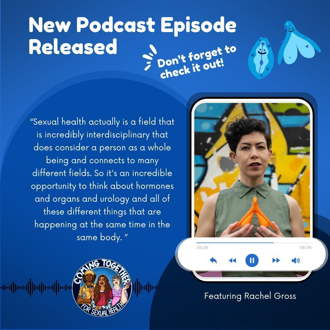 Our second episode with Rachel Gross is out! Take a listen to learn more about the #clitoris, #menopause, the pelvic floor, and #pleasure. You can listen on all your favorite platforms, or head to captc.libsyn.com!