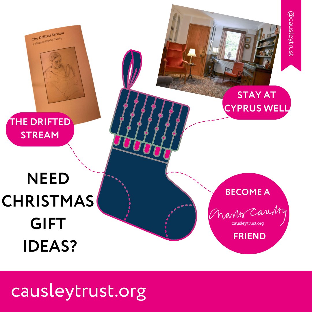 NEED CHRISTMAS GIFT IDEAS?

With the run up the Christmas well under way, we have some wonderful Charles Causley themed gifts for your literature loving friends and family!