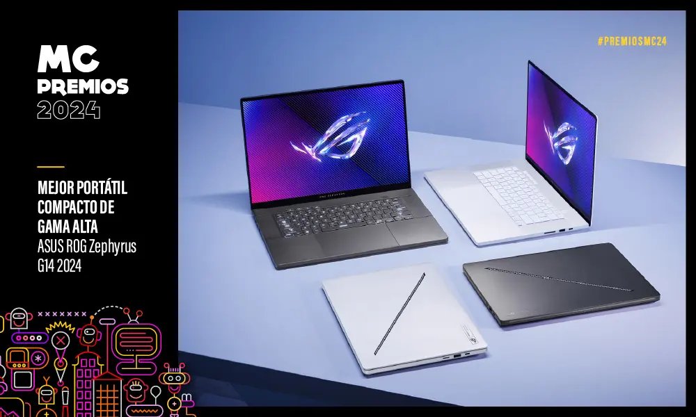 🎉 ¡PREMIAZO! El ROG Zephyrus G14 2024 ha sido reconocido como el Mejor portátil compacto de gama alta por <a href="/muycomputer/">MuyComputer</a>.🔥

Diseño atemporal, potencia descomunal y refrigeración impecable, redefine la experiencia de jugar y crear.✨

🔗 es.rog.gg/ZEPHYRUS-G14-2…

#ZephyrusG14 #ROG