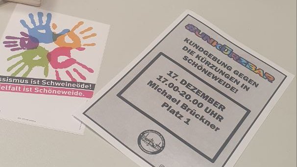 ZfDTreptowKoep's tweet photo. Morgen am #b1712 eine Kundgebung direkt am #ZfD in #Schöneweide. Das solidarische Netzwerk Schöneweide lädt zur Protest-Kundgebung ein. Schöneweide bleibt #unkürzbar! https://t.co/a2lmxIaARR