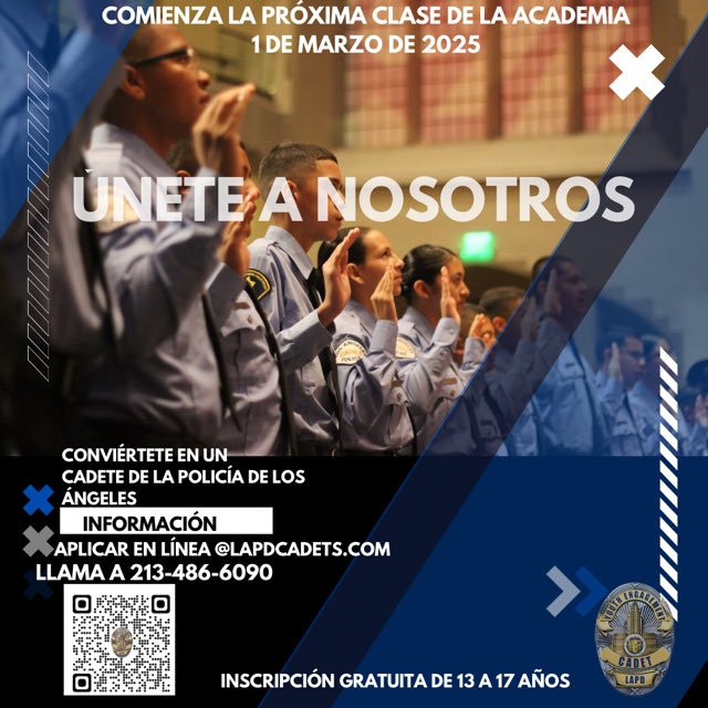 Los Angeles Police Department Cadets tweet media