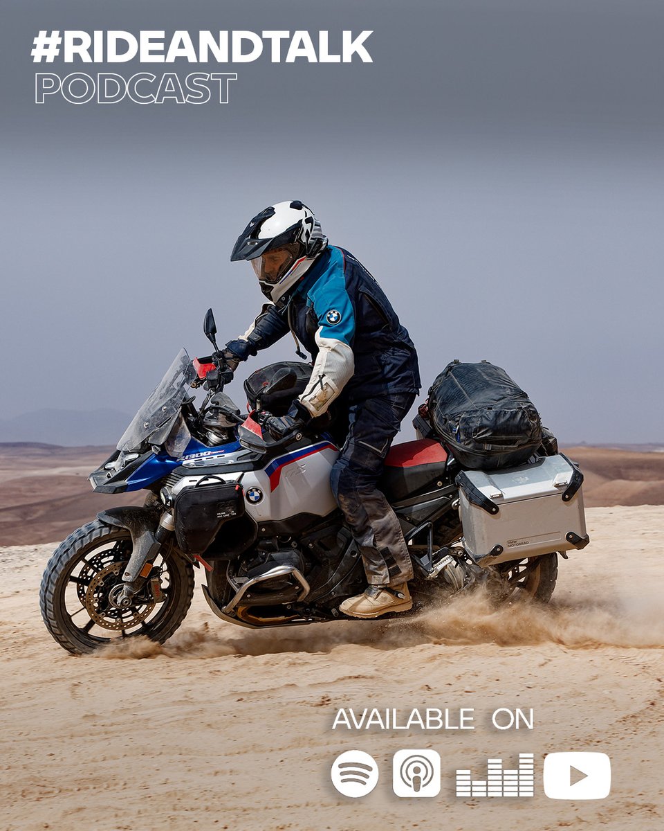 BMWMotorrad's tweet photo. Dive into the world of Riders Gear design with Bernt Haberland on our latest #RideAndTalk Podcast!
Hear the story behind the iconic Rallye Suit. ๐๏ธ
๐ Listen now: https://t.co/ONwuz4DP3i
#MakeLifeARide #RidersGear #SpiritOfGS #BMWMotorrad https://t.co/6AcYt4Hq05