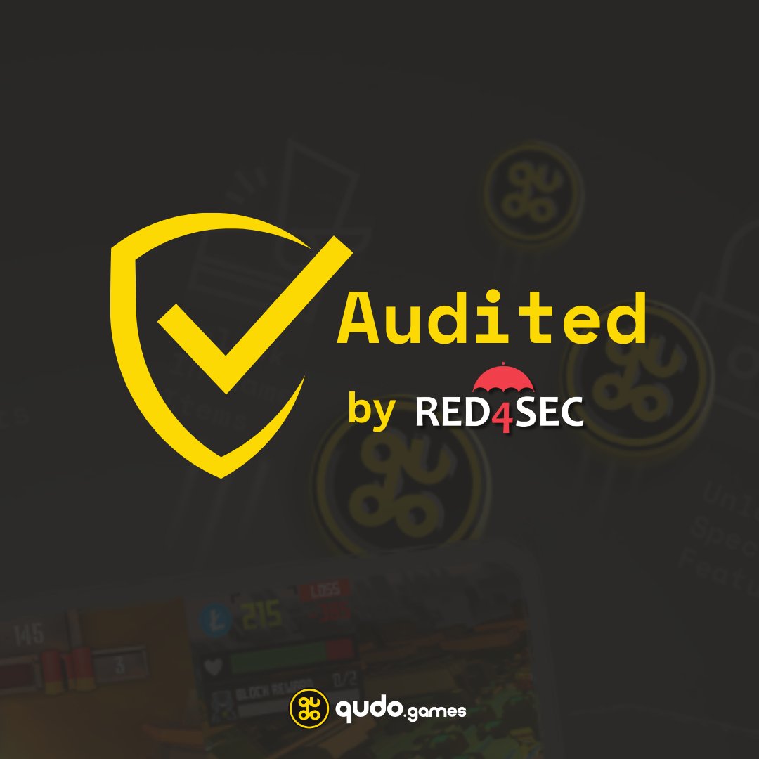 Another milestone unlocked! 🚀 

QUDO has successfully passed its 2nd security audit by <a href="/Red4Sec/">RED4SEC</a>, ensuring the reliability and security of our platform. This achievement brings us one step closer to the highly anticipated Mainnet Launch.

Stay tuned for what’s next! 💪